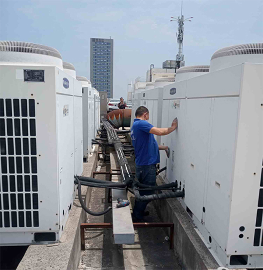 弓长岭中央空调制热和不制冷系统维修方法