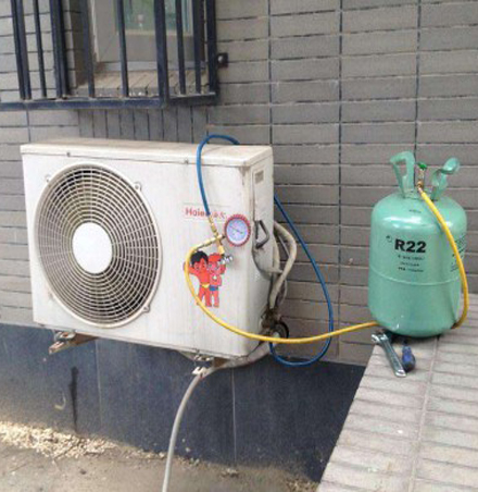 弓长岭空调加氟